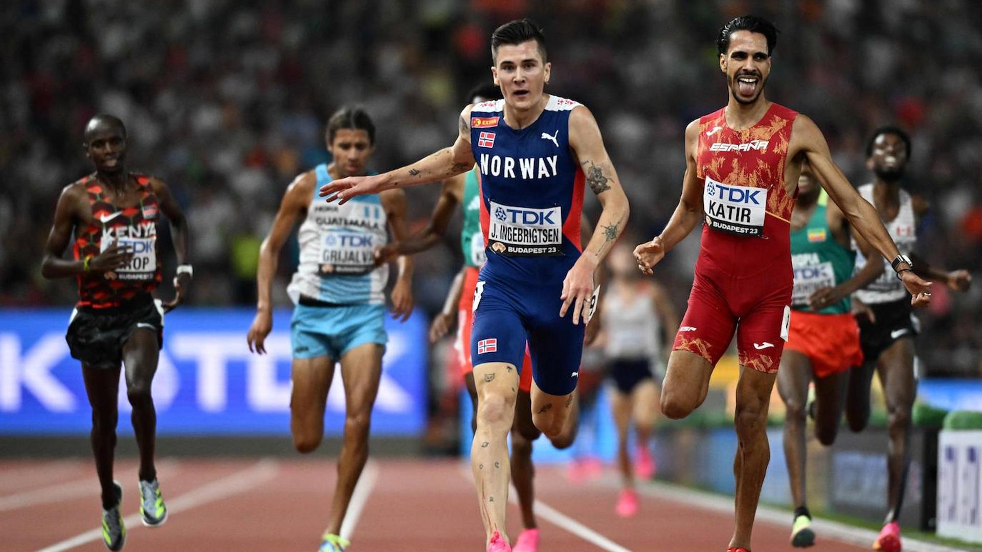 Mo Katir se reivindica y conquista una plata histórica en los 5.000 del Mundial de atletismo