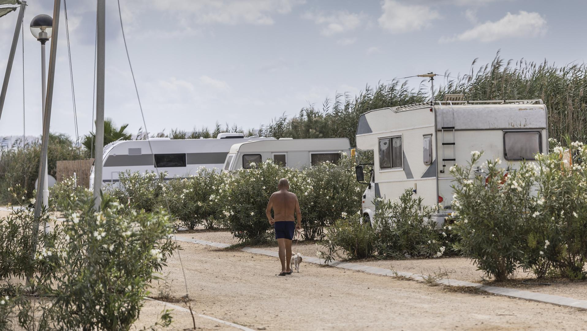 Los campings de la Región de Murcia baten su récord y lideran la subida de pernoctaciones en julio