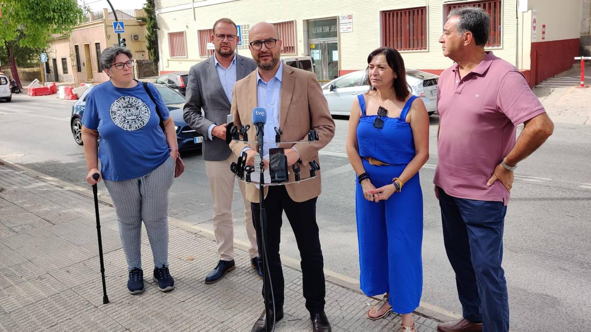 El Ayuntamiento de Murcia entierra los carriles reservados de Espinardo aunque no descarta ampliar aceras