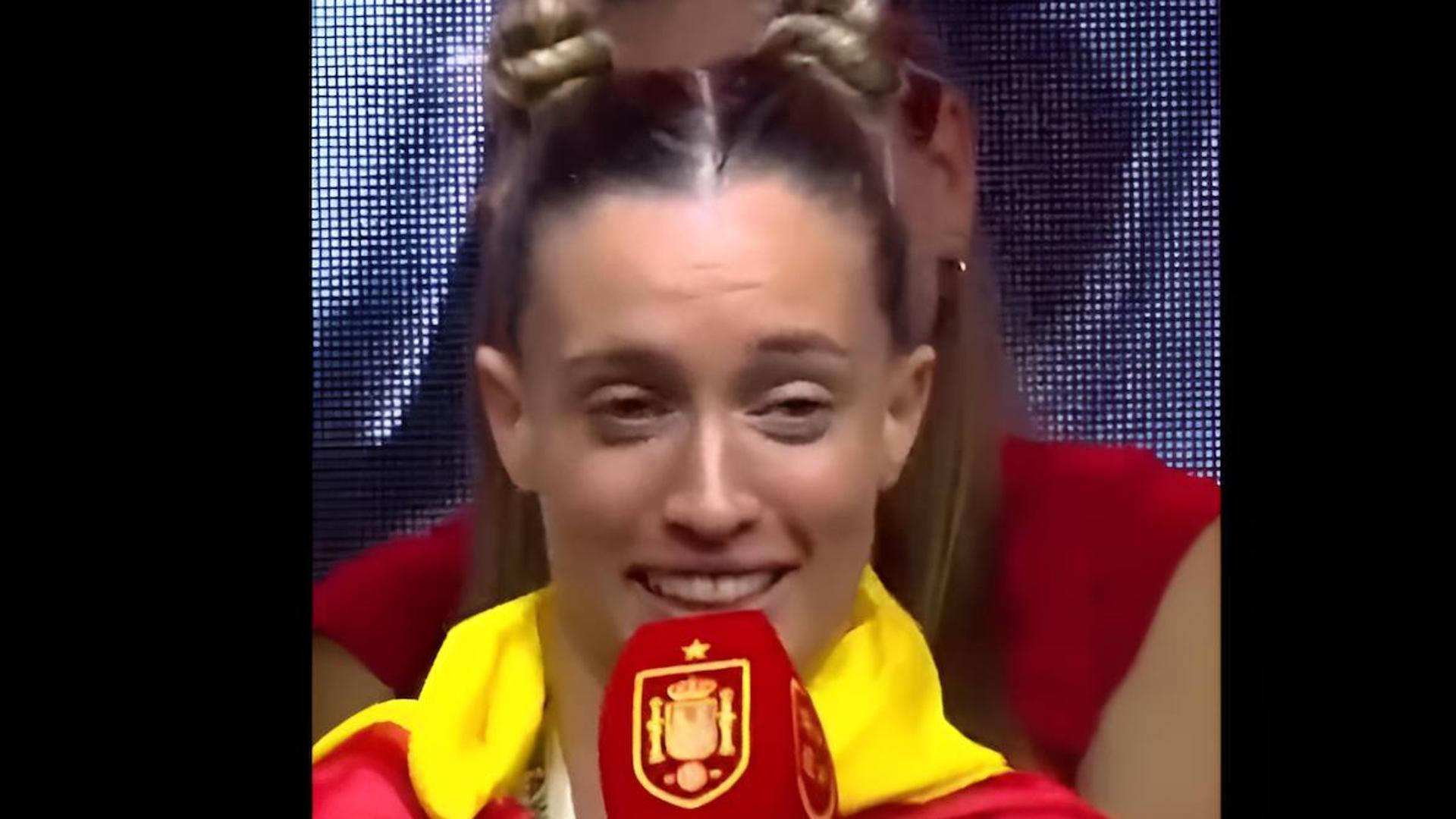 Los momentos más virales de Eva Navarro en la celebración de la selección femenina tras ganar el Mundial