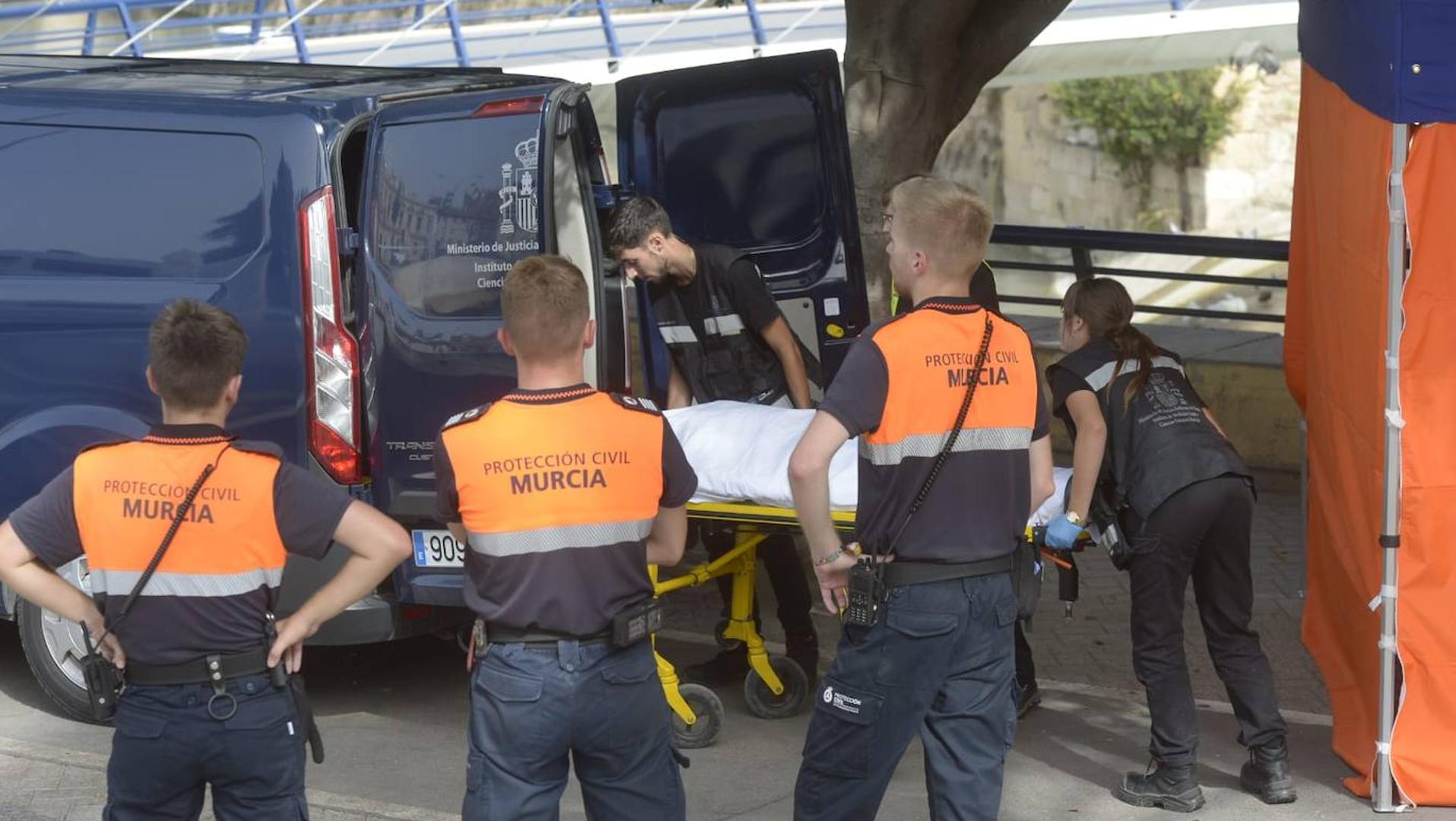 Hallan el cadáver de un hombre en una fuente junto al río Segura en Murcia