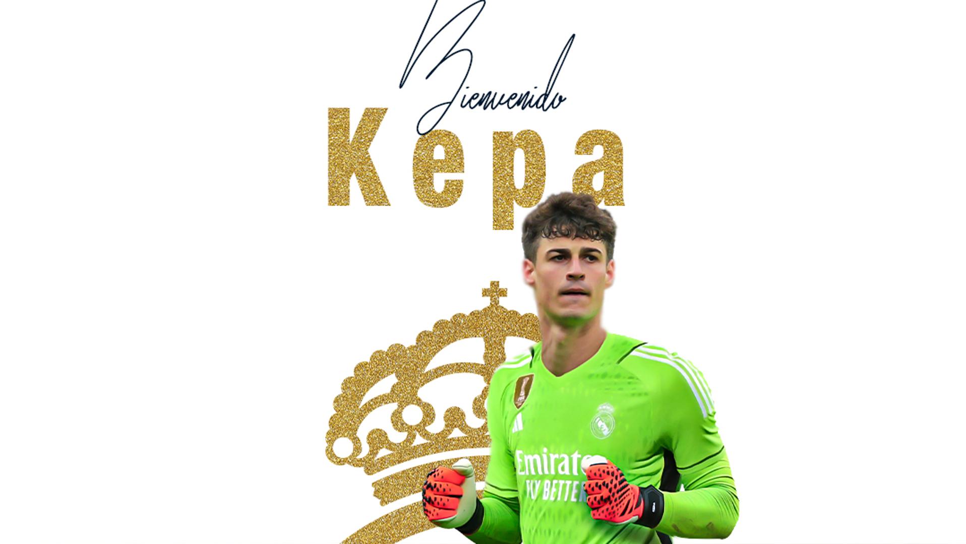 Kepa ya es nuevo portero del Real Madrid