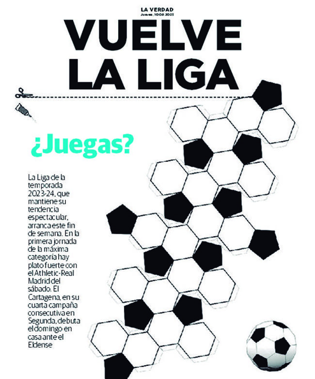 Suplemento de la nueva temporada de La Liga, este jueves con LA VERDAD