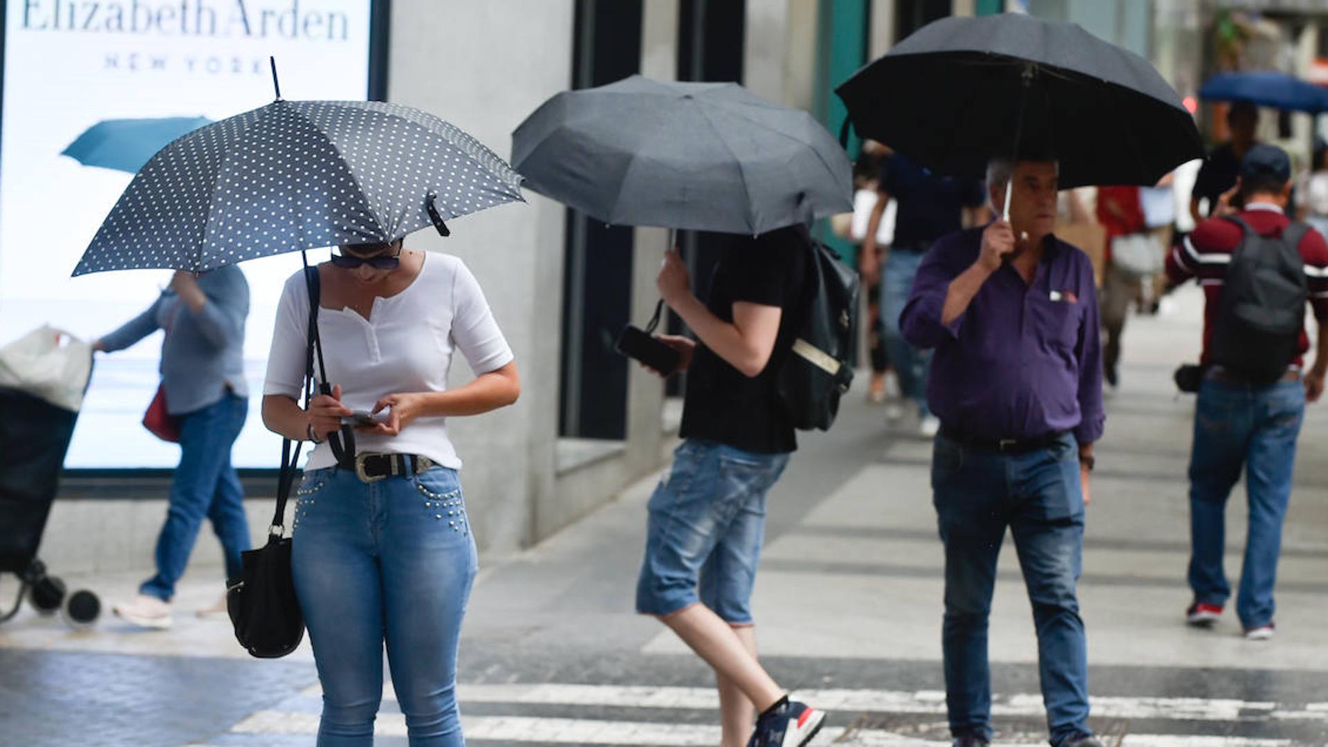 Lluvia y tormentas dan la bienvenida a septiembre en la Región de Murcia