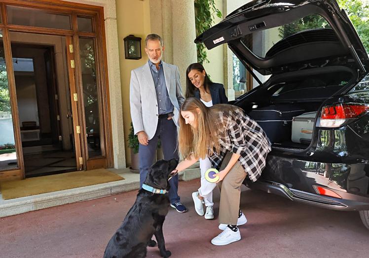 La infanta Sofía comienza su nueva vida