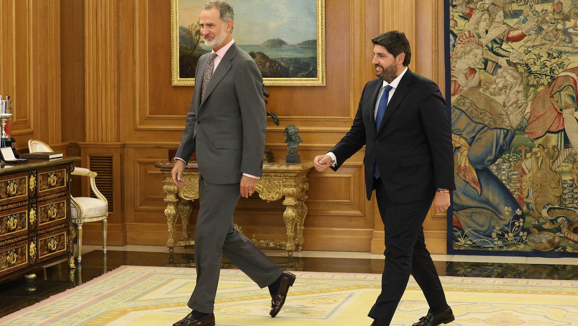 López Miras acudirá al acto convocado por el PP en Madrid contra la amnistía