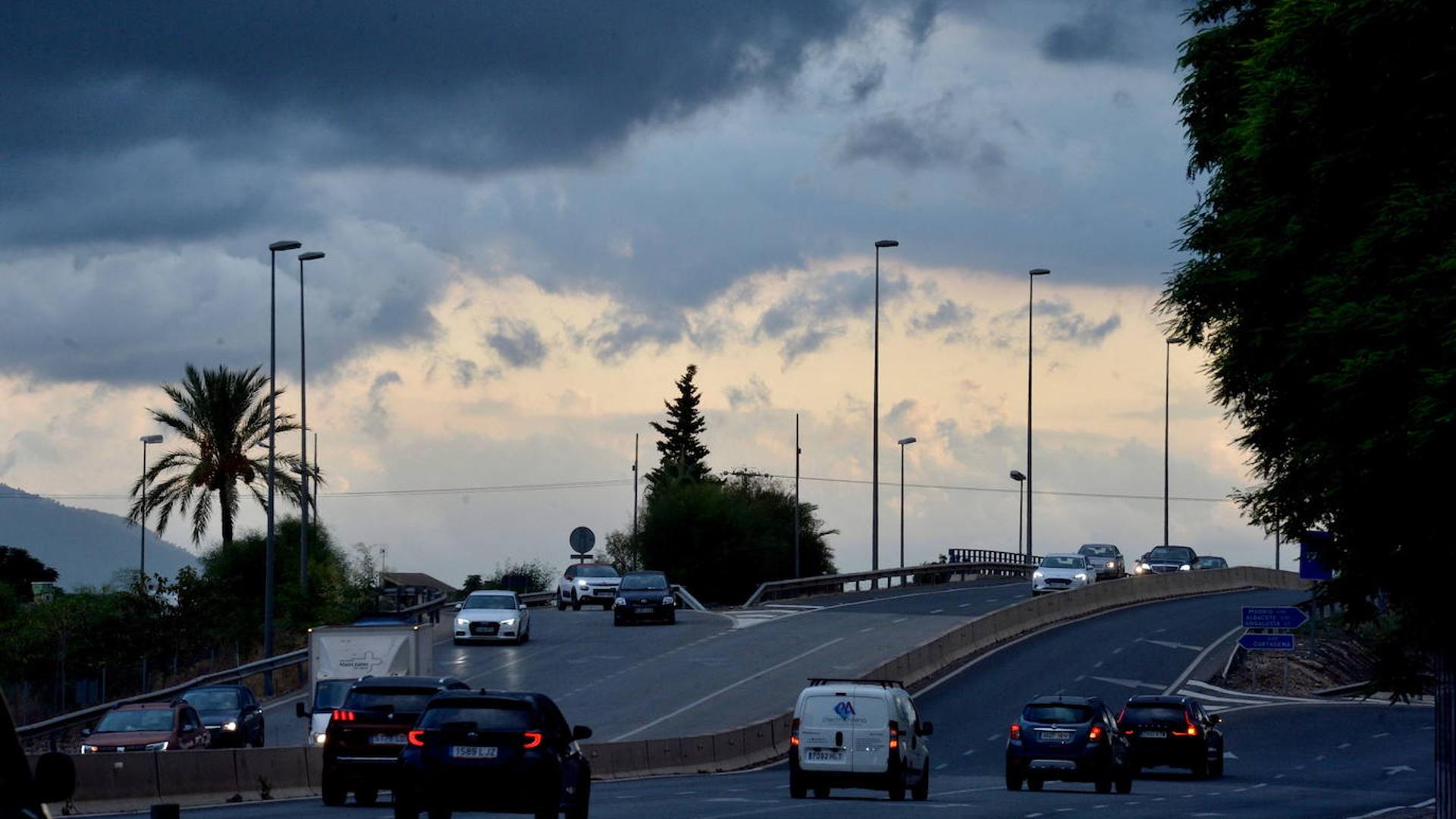 La Aemet avisa de lluvias que serán más intensas en la Región de Murcia el domingo