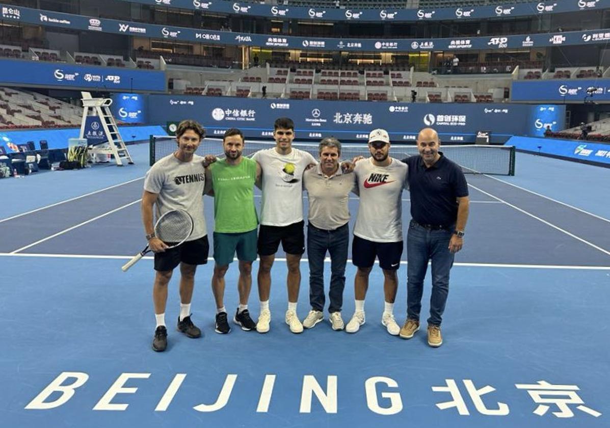 Grandes rivales para Carlos Alcaraz en las rondas iniciales del ATP 500 de Pekín