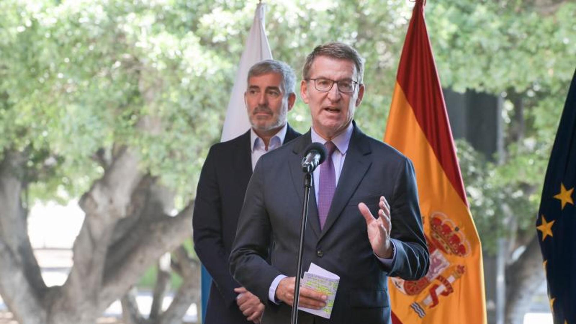 Feijóo convoca un gran acto en Madrid contra la amnistía antes de su investidura