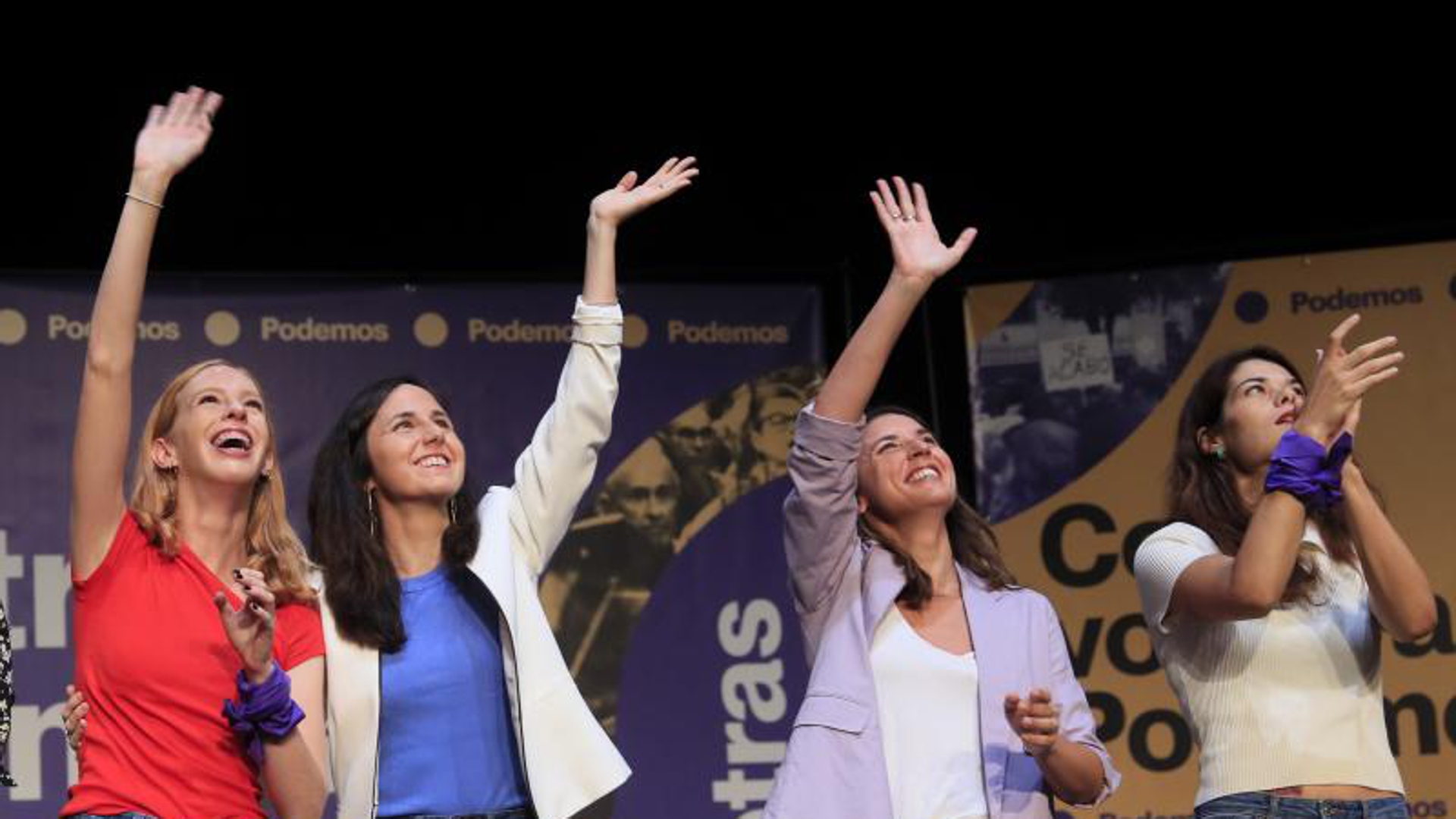 Podemos reta a Sánchez y Díaz al exigir que Montero siga siendo ministra de Igualdad