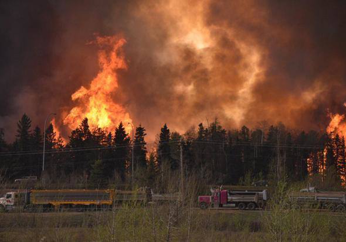 Se disparan las emisiones de carbono en el Ártico por los grandes fuegos de Canadá