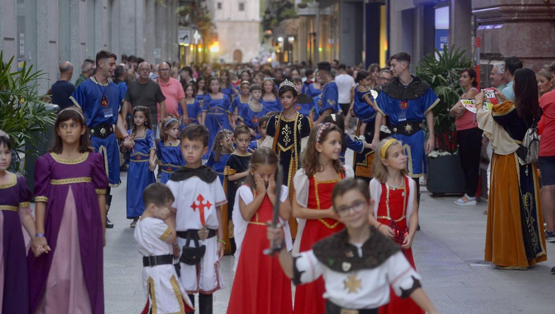 La cantera de Moros y Cristianos de Murcia muestra su poderío