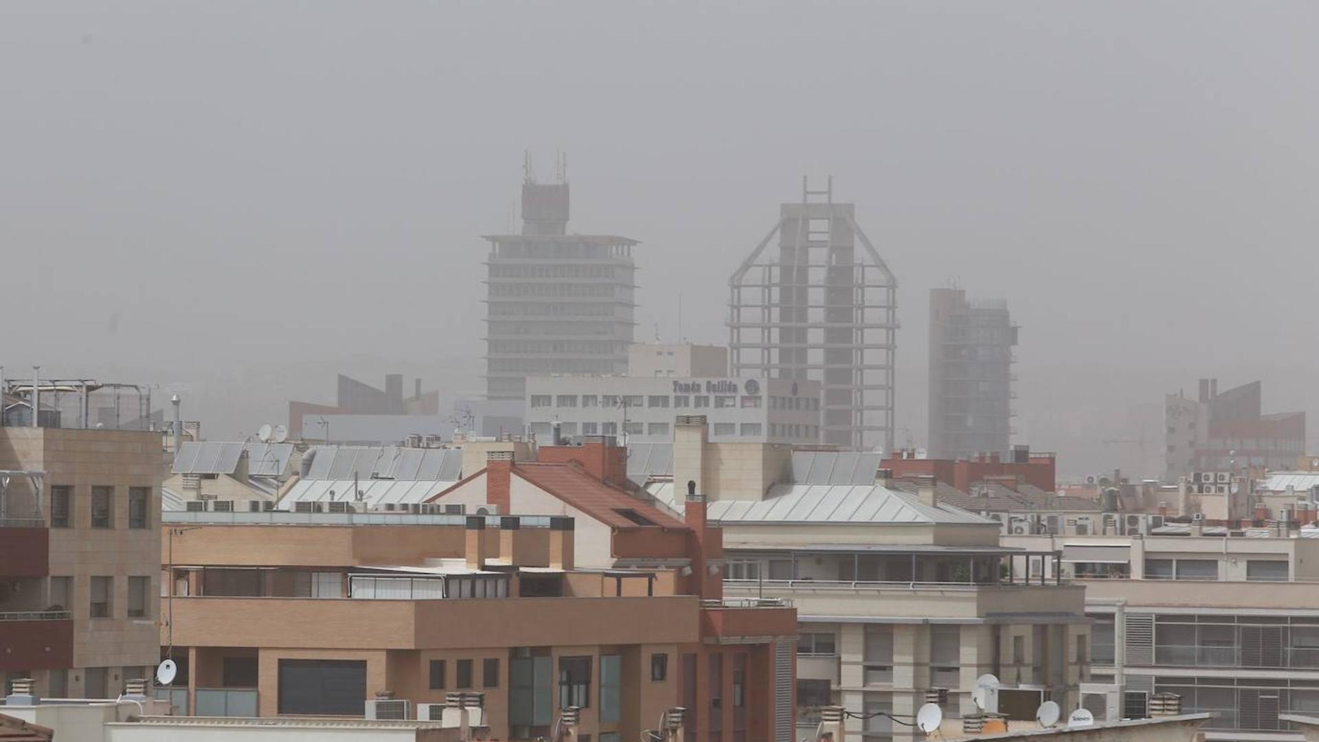 Alertan de que la calidad del aire en la Región de Murcia es «muy desfavorable»