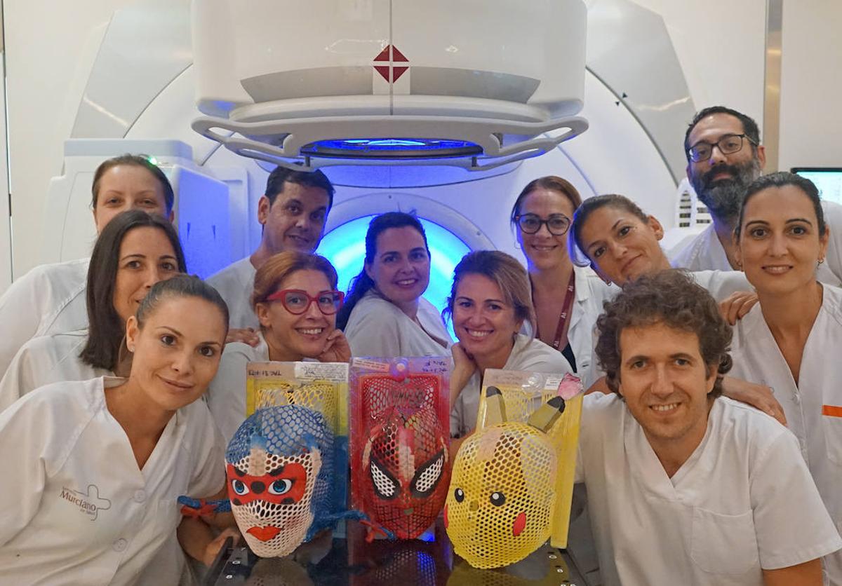 La Arrixaca desarrolla máscaras personalizadas para niños en radioterapia