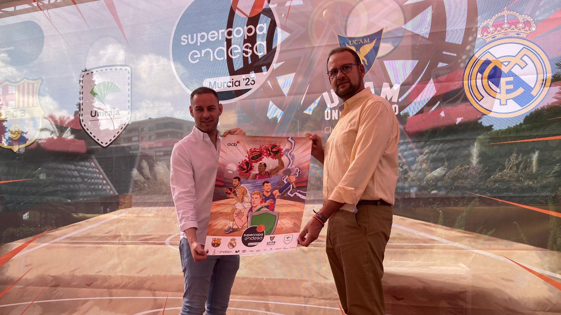 La Glorieta de Murcia será el escenario de la primera Fan Zone de la Supercopa Endesa