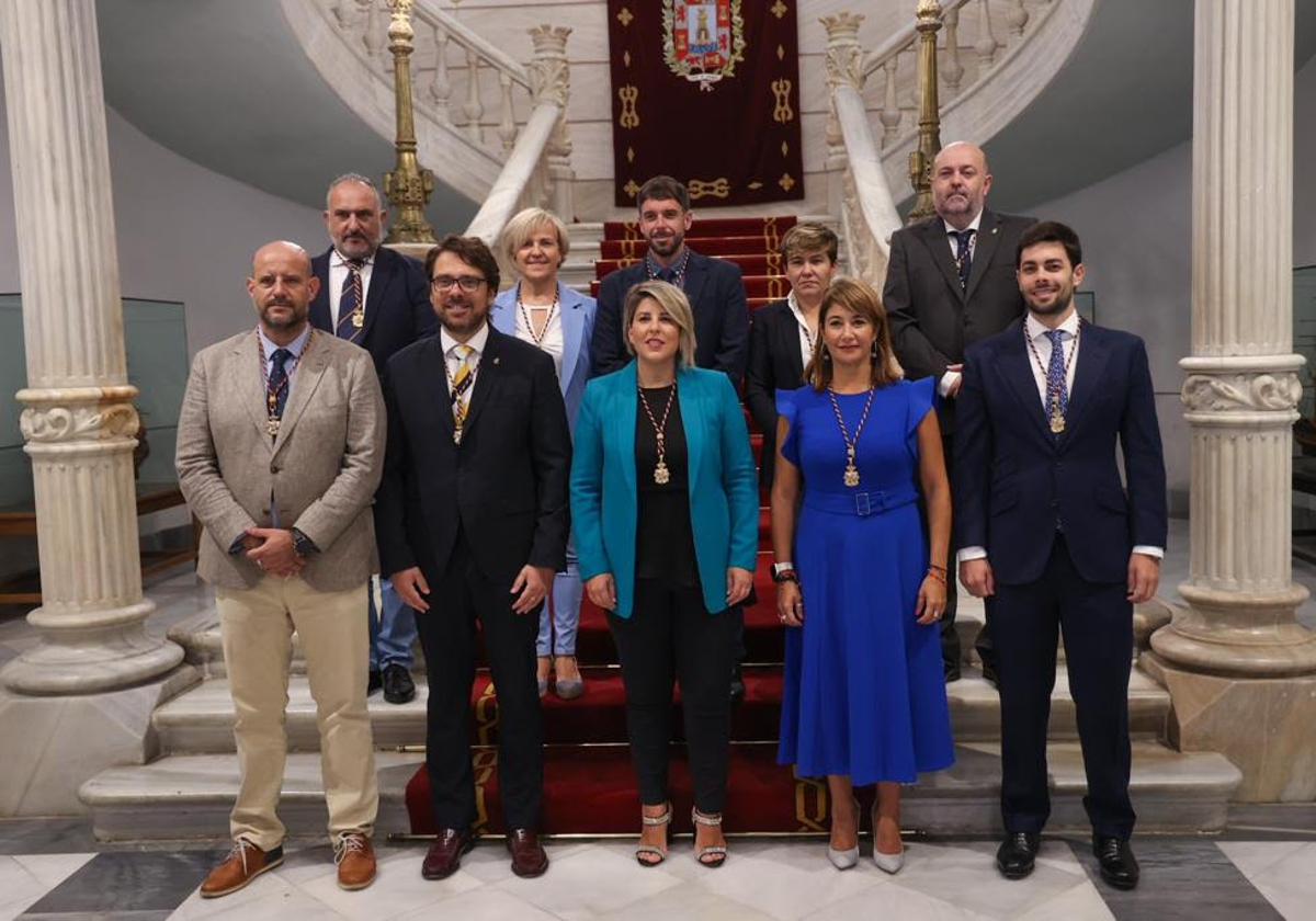 Álvaro Valdés toma posesión como edil de Empleo, Formación, Empresa y Contratación del Ayuntamiento de Cartagena