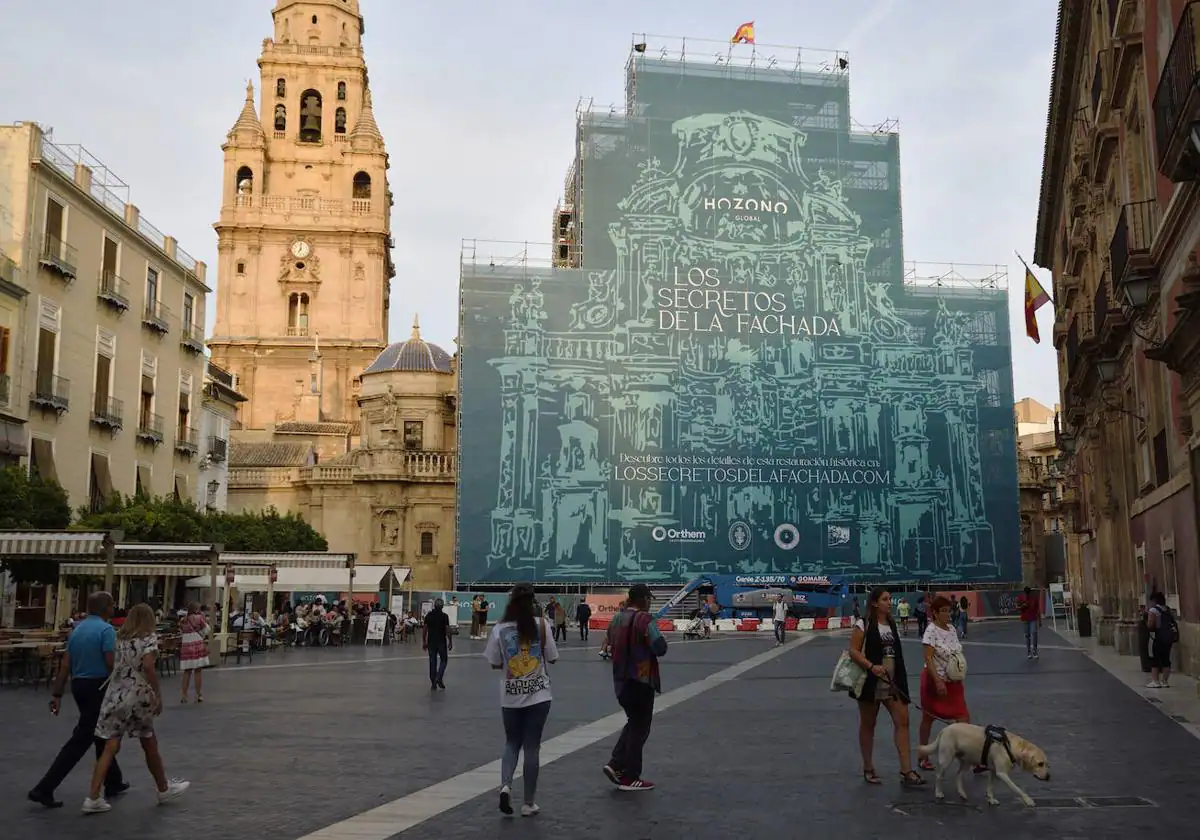 Las visitas guiadas a las obras de la Catedral de Murcia comienzan el 24 de octubre