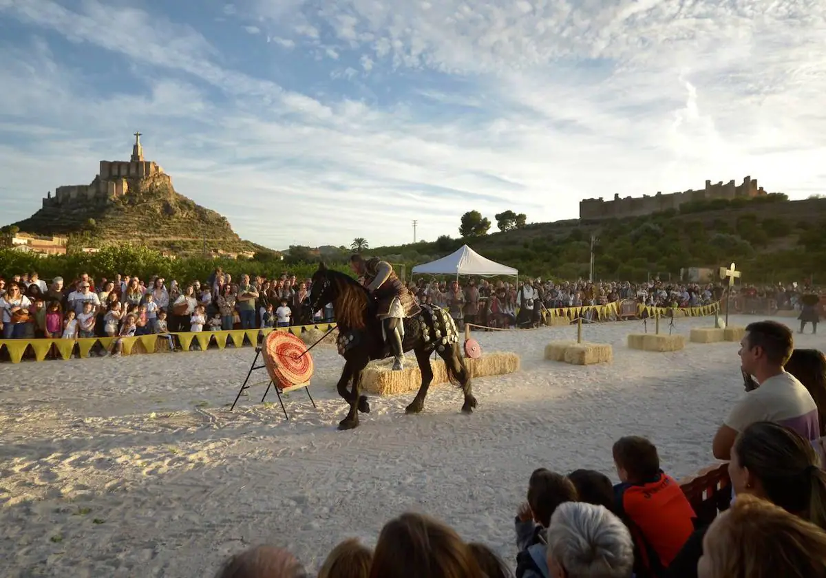 El Gran Torneo y Justas ‘Los Juegos del Rey Lobo’ protagoniza el viaje a la época medieval de Monteagudo