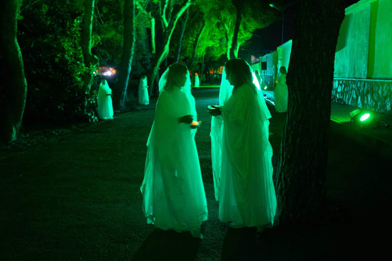 Don Juan Tenorio enel cementerio de San Javier, en imágenes