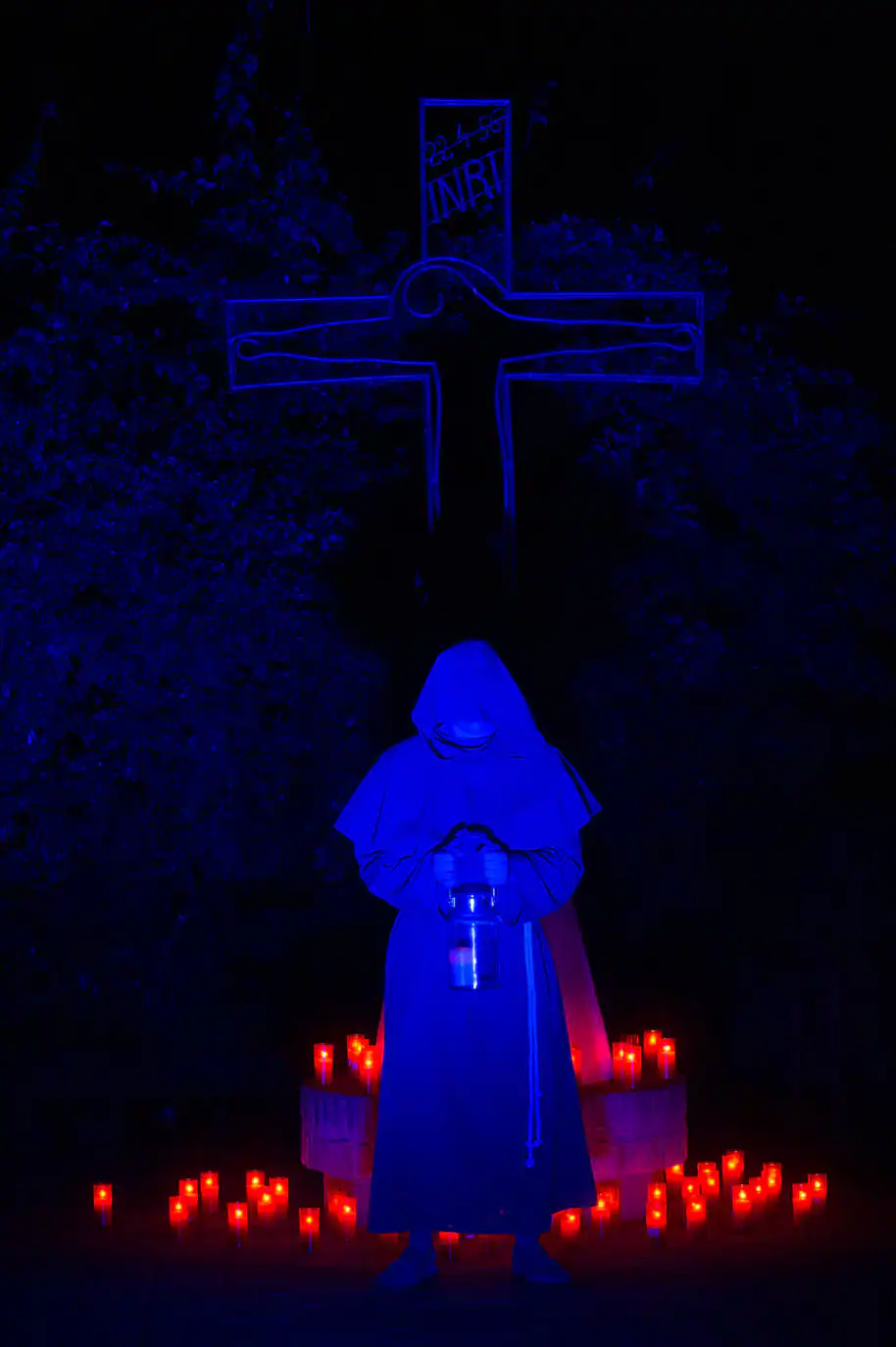 Don Juan Tenorio enel cementerio de San Javier, en imágenes