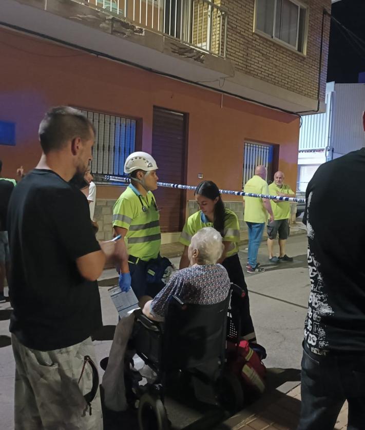 Imagen secundaria 2 - Desalojan un edificio en La Unión por el colapso de varias habitaciones