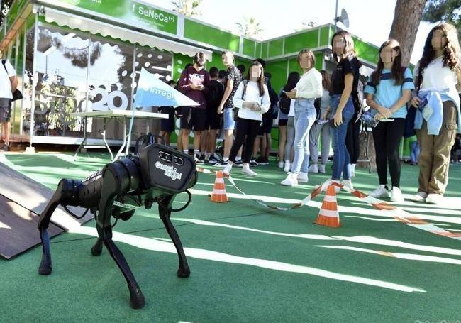 'Patitas' uno de los robots utilizado por los Tedax para desactivar explosivos.