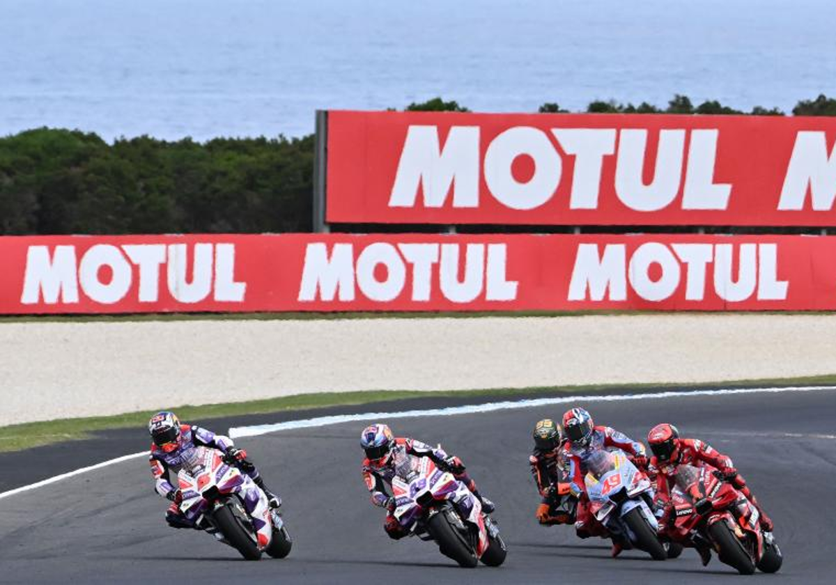 Jorge Martín se ahoga en la orilla de Phillip Island