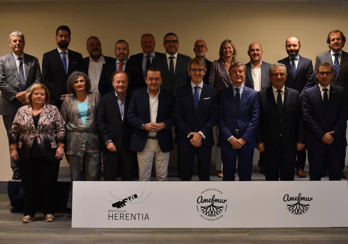 Andamur, reconocida con el premio Herentia a la empresa familiar del año en la Región de Murcia