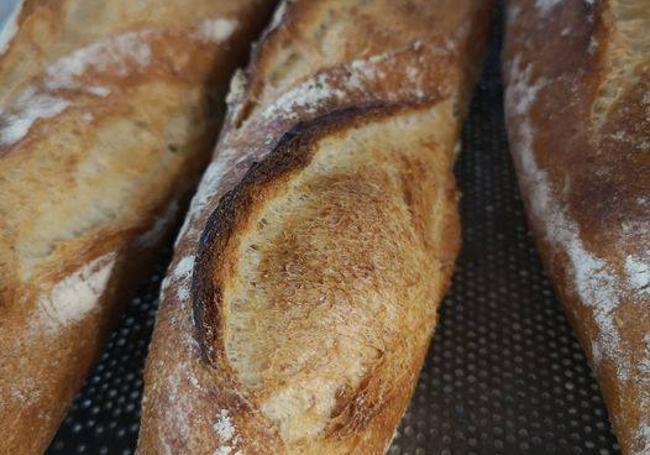 Pan de la panaderia Bernal.