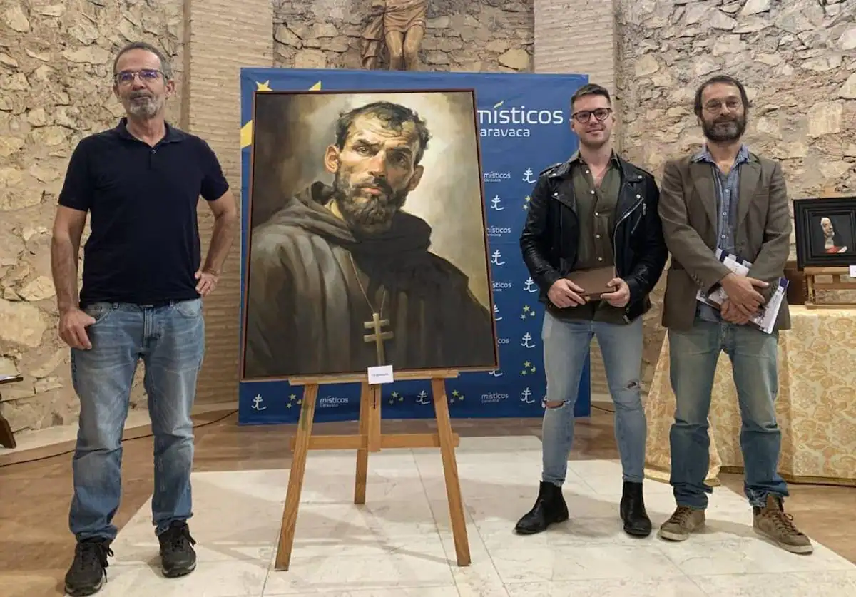 Miguel Ángel Molina gana el primer premio del I Concurso de Pintura Mística con su obra Revelación