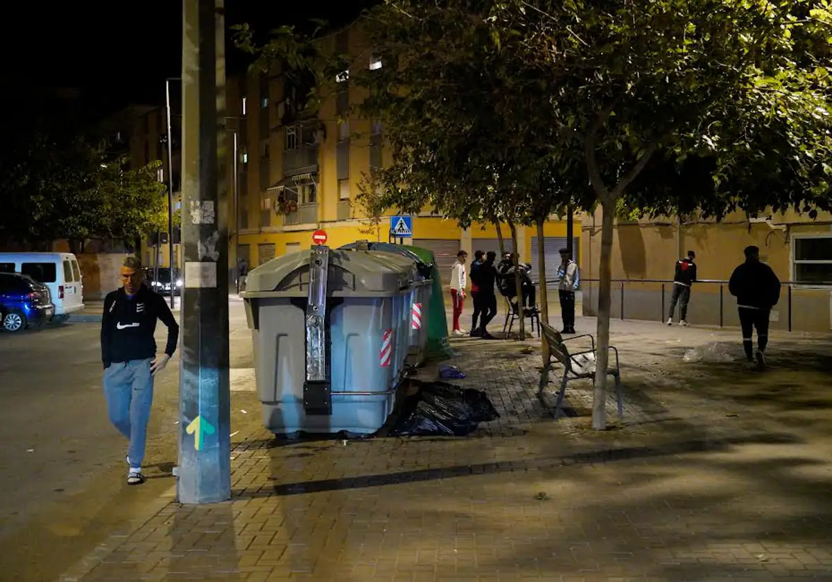 Un herido en un tiroteo en el barrio de San Diego de Lorca