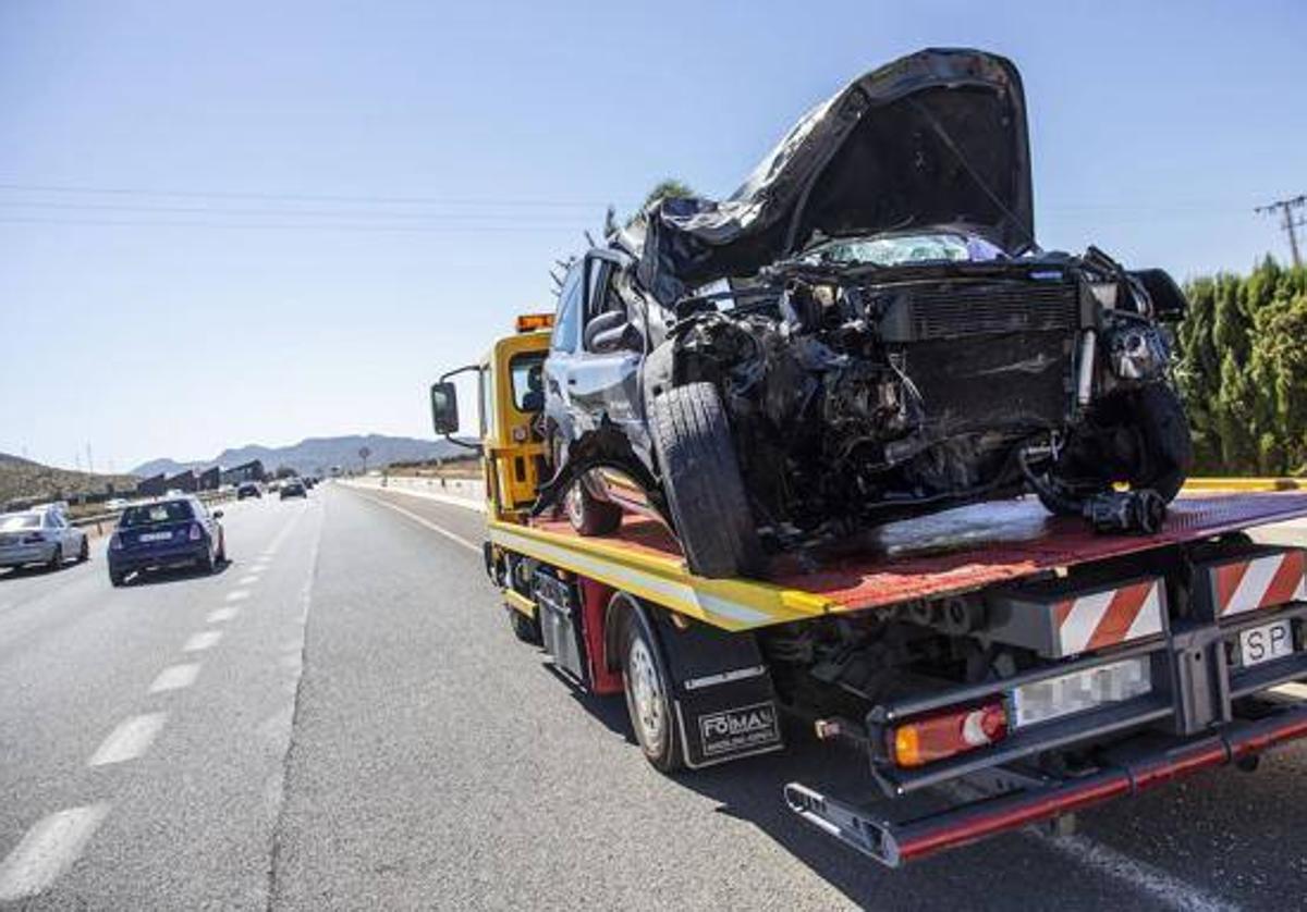 Las distracciones provocaron el 39% de los accidentes mortales en las carreteras de la Región de Murcia en 2023