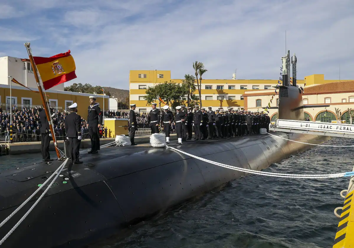 La Armada recibe el S-81 ‘Isaac Peral’, símbolo del desarrollo tecnológico español y «vital» para la defensa nacional