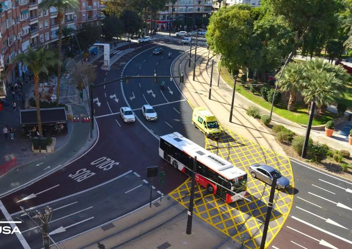 Así ha quedado el centro de Murcia tras las obras de movilidad