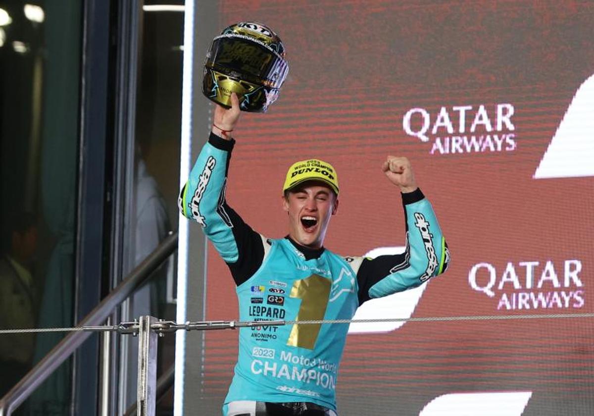 Jaume Masià se proclama campeón del mundo de Moto3