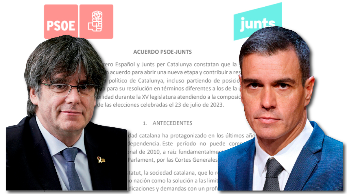 Las claves del pacto PSOE-Junts para avanzar en «el reconocimiento nacional de Cataluña»