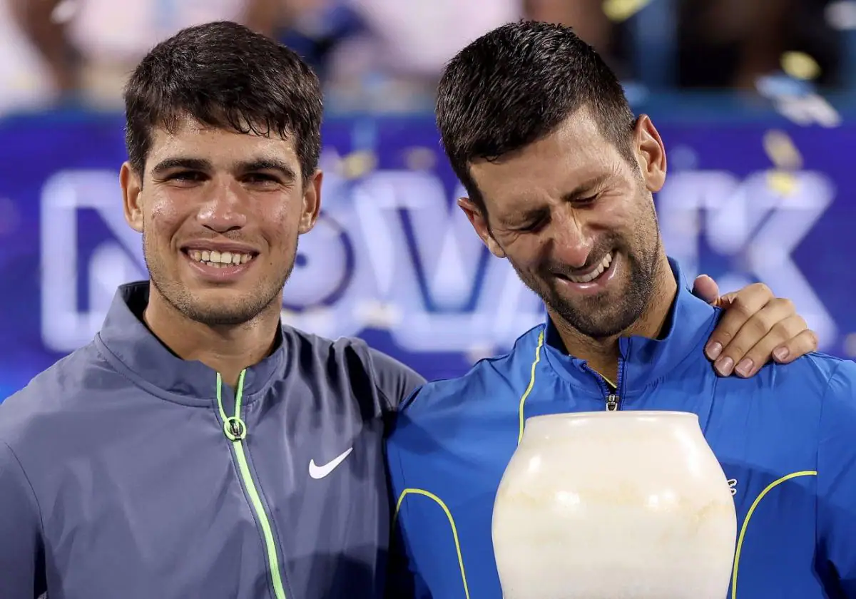 Alcaraz y Djokovic miden su momento de forma en Riad