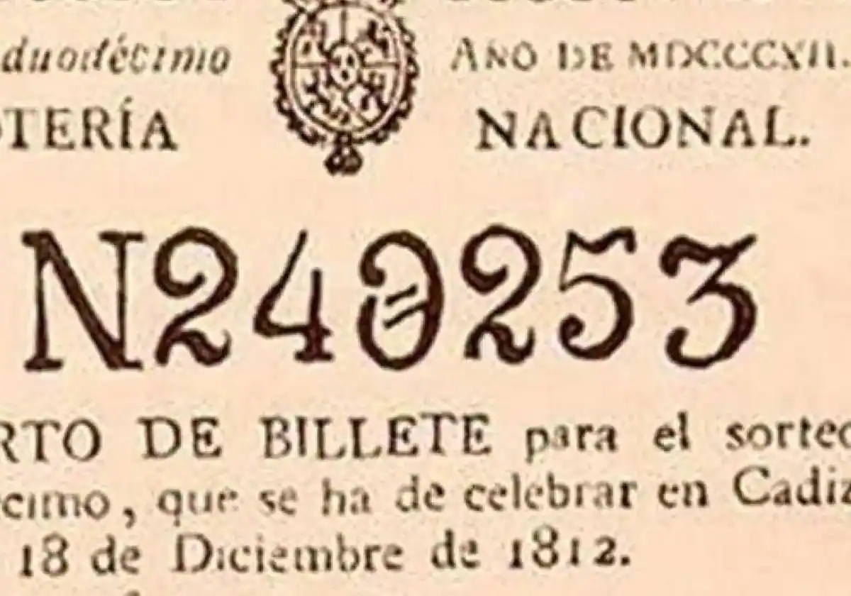 Así fue el histórico primer sorteo de la Lotería de Navidad