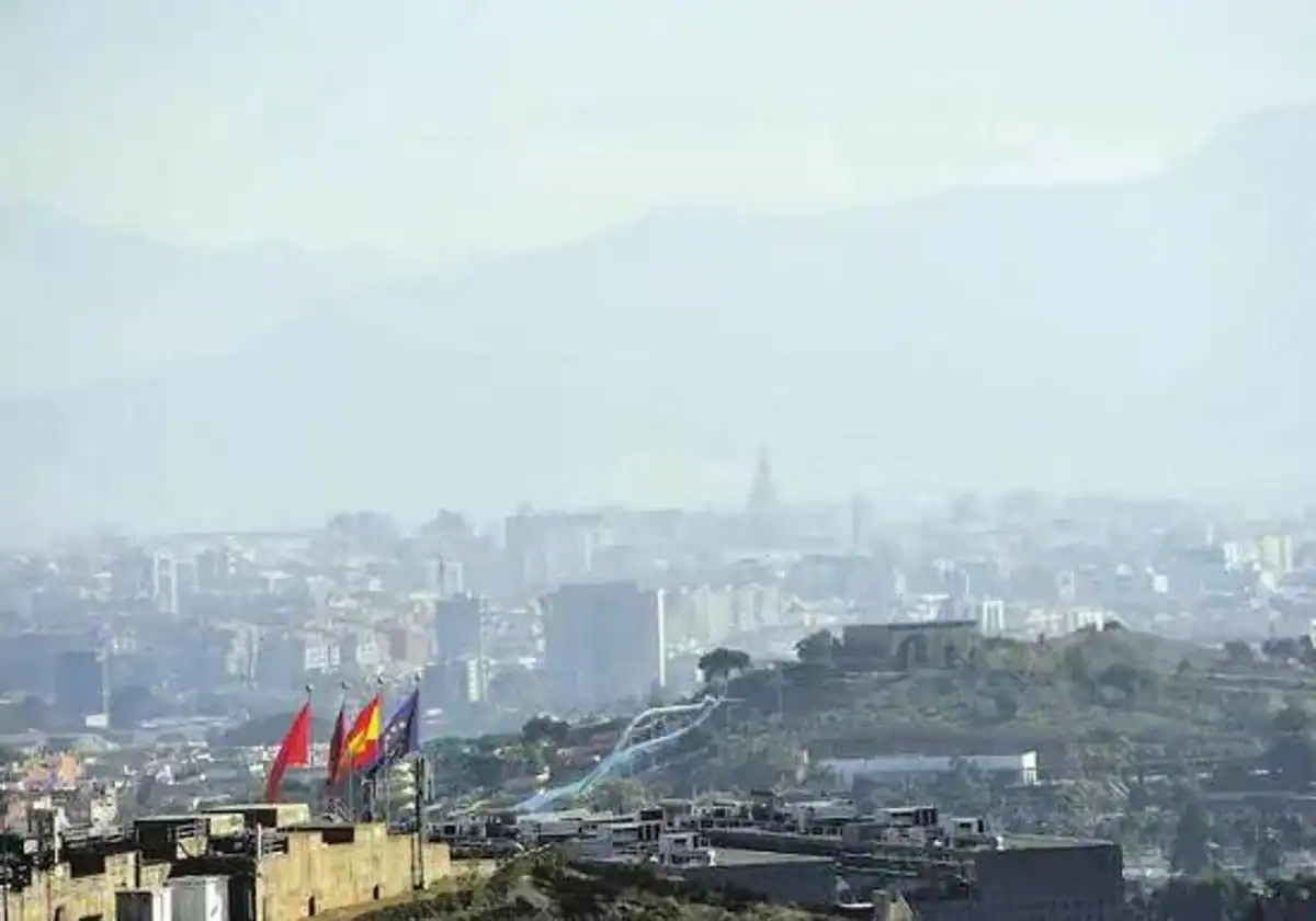 La contaminación del aire afectará al municipio de Murcia durante los próximos días