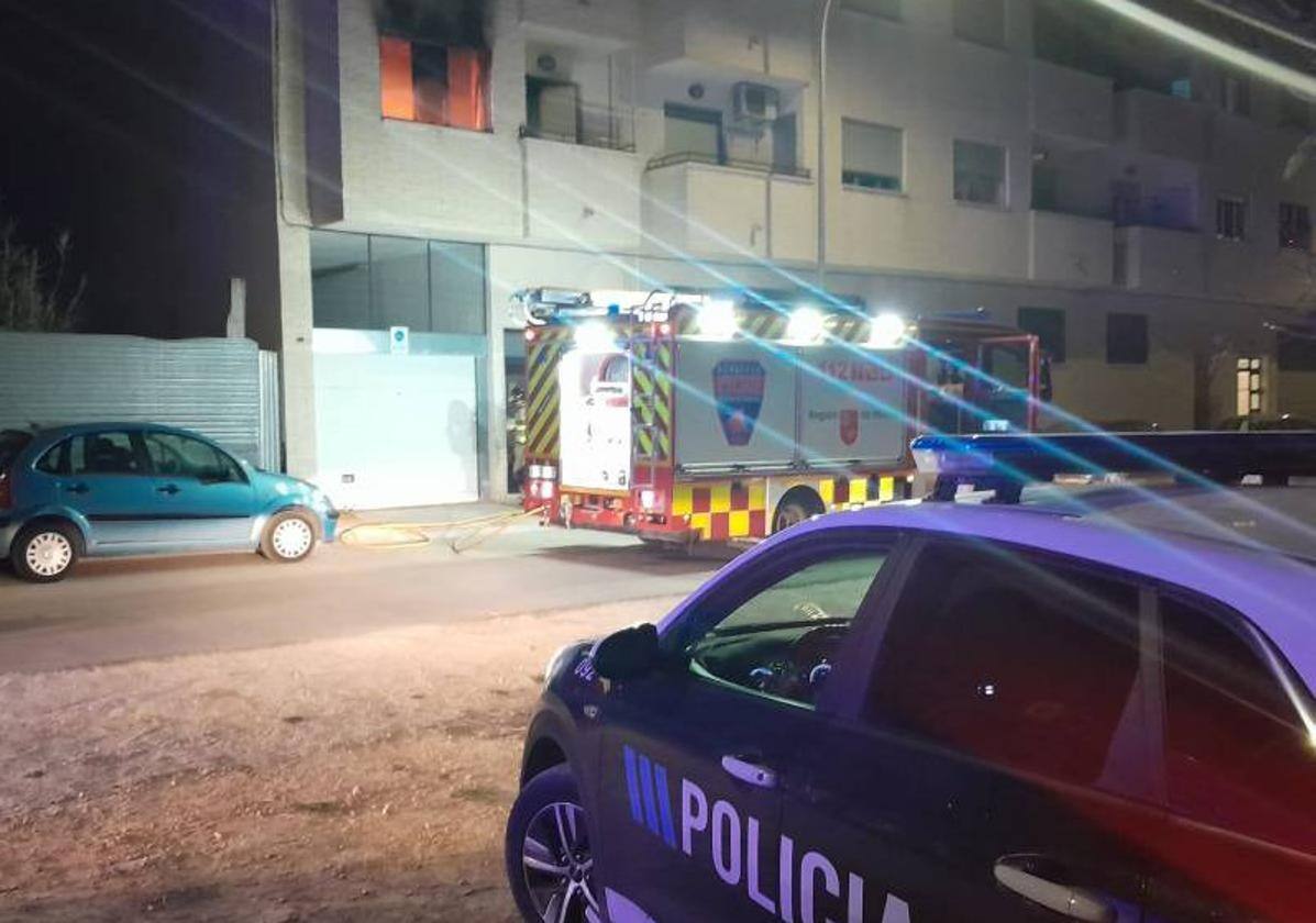 Una menor resulta herida de gravedad tras un incendio en una vivienda de Yecla