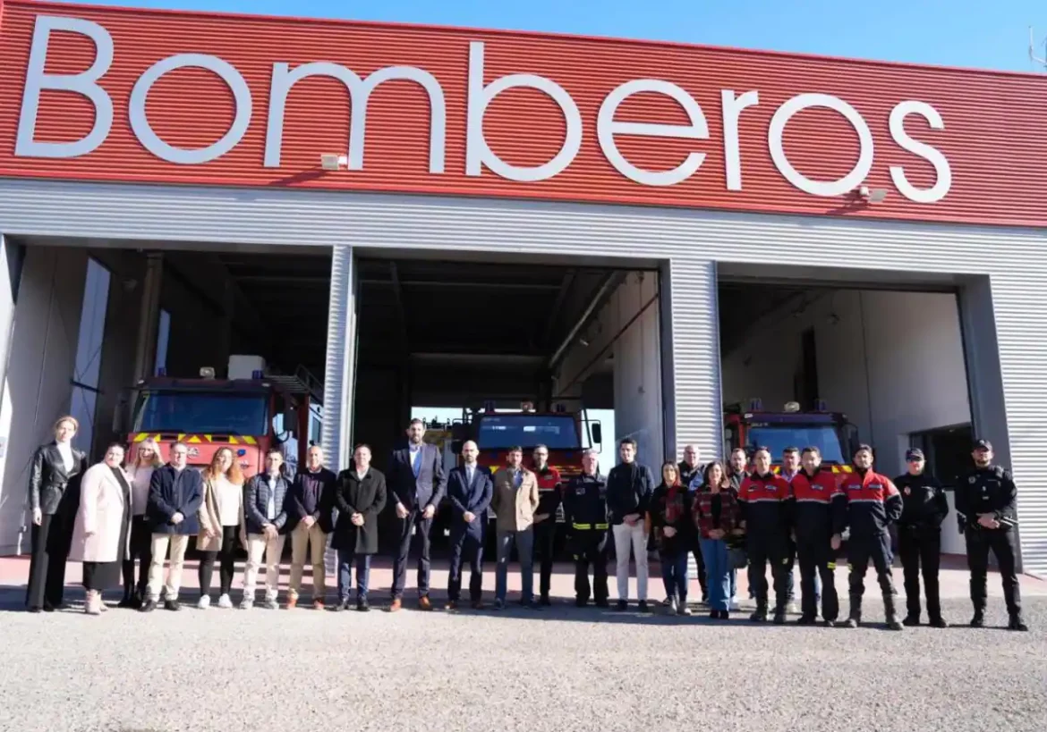 El parque de bomberos de Mula se estrena con un 70% más de superficie