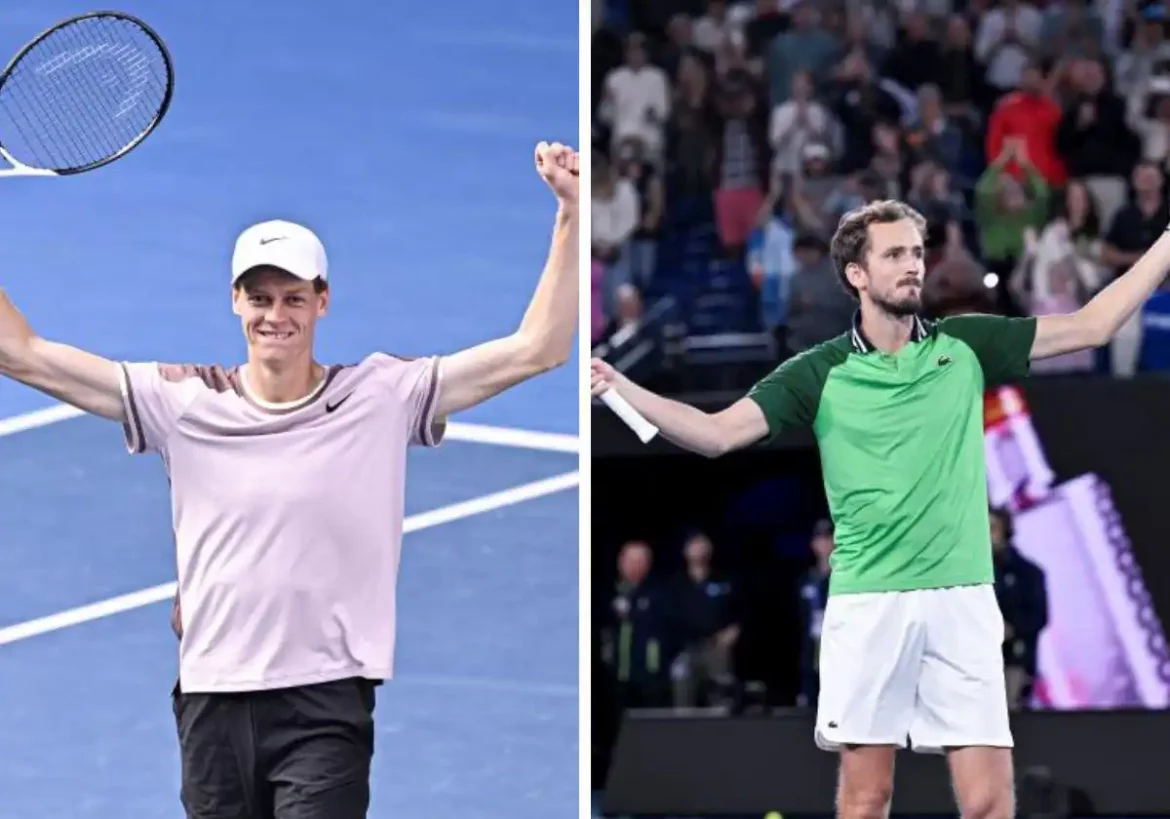 Sinner y Medvedev: Australia tendrá nuevo campeón