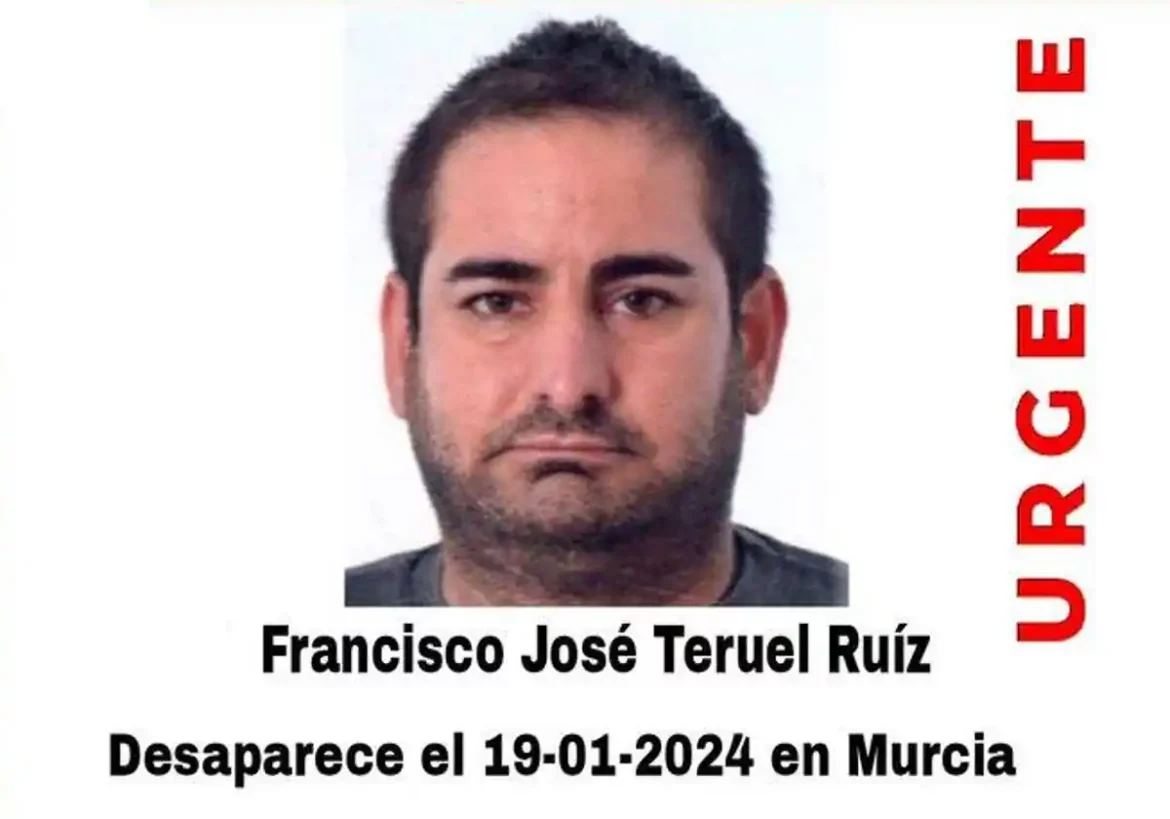 Buscan a un hombre de 41 años desaparecido en Murcia el viernes pasado