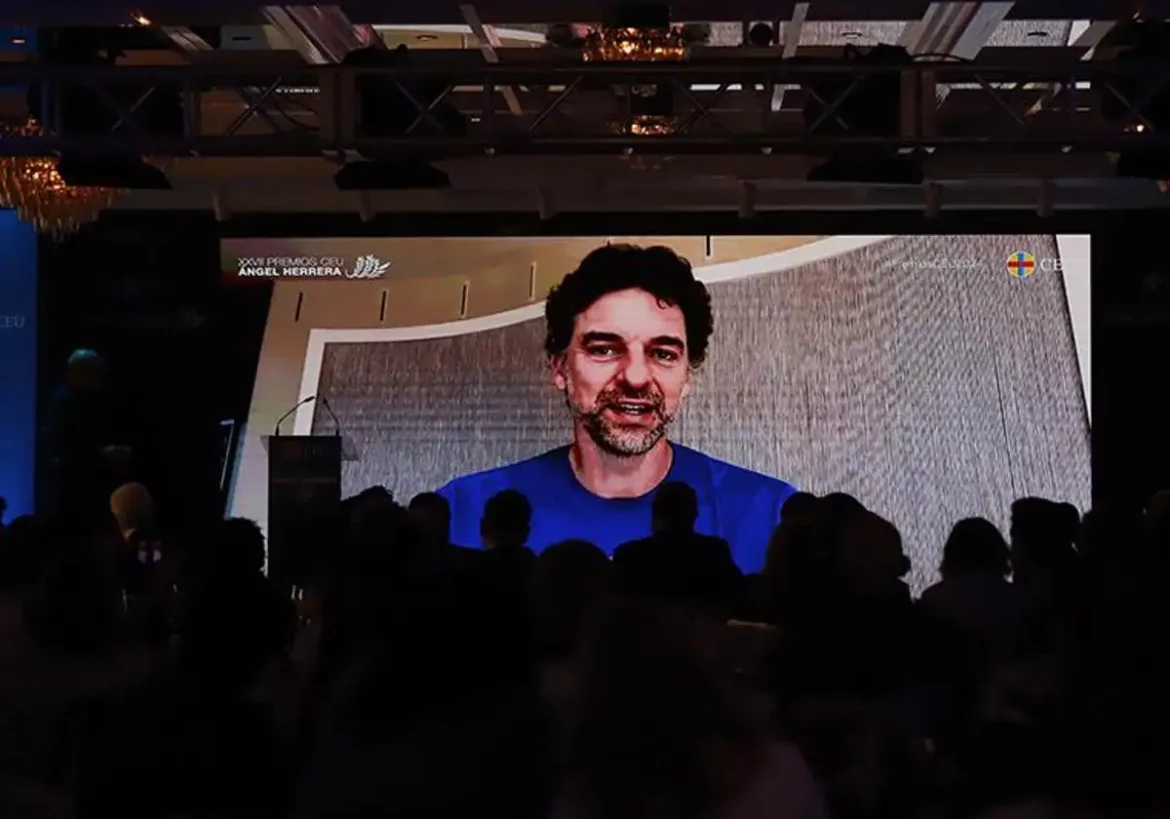 Pau Gasol, la Guardia Civil y Hakuna, galardonados en los premios CEU Ángel Herrera