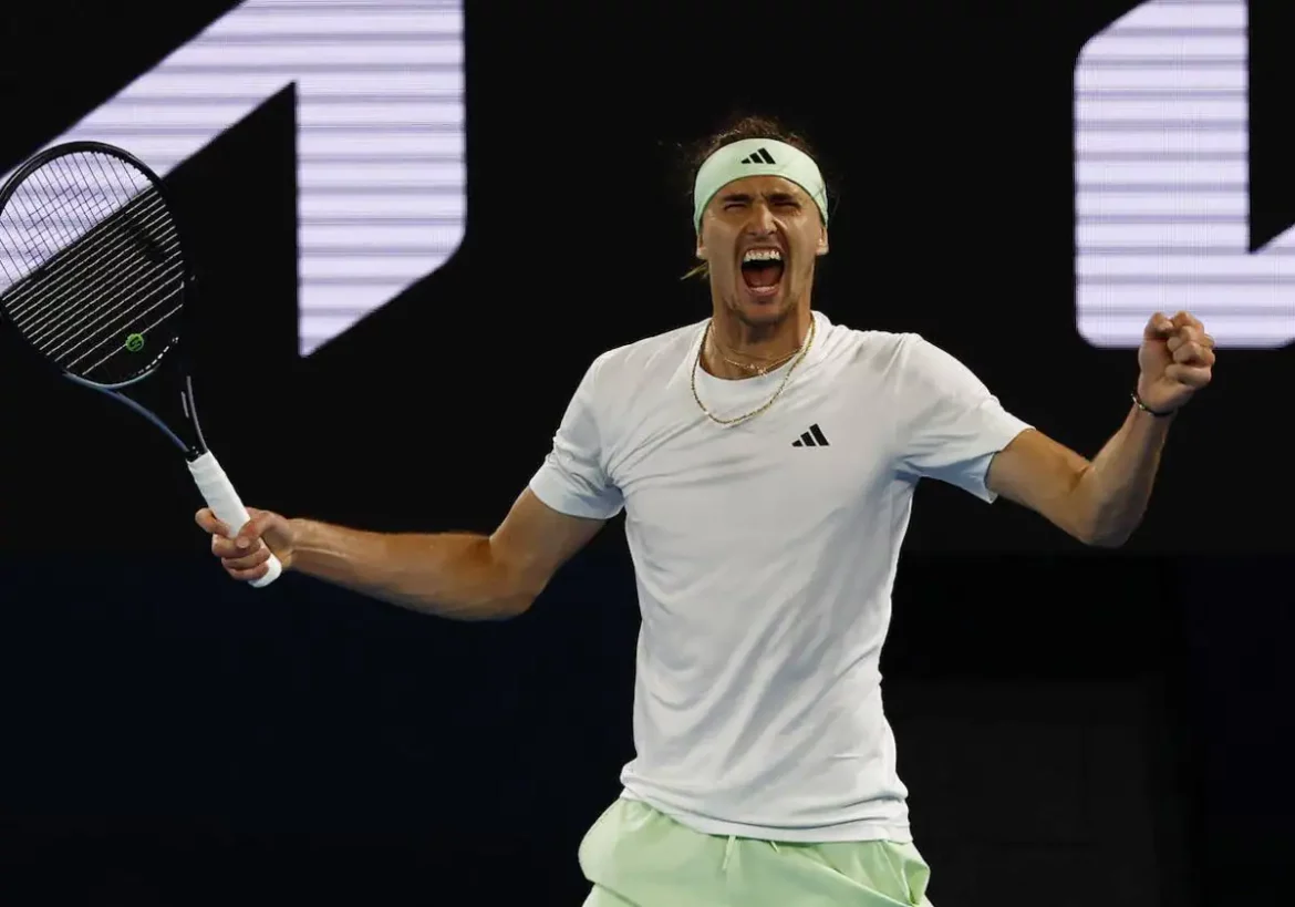 El cañón de Zverev termina con Alcaraz en Australia