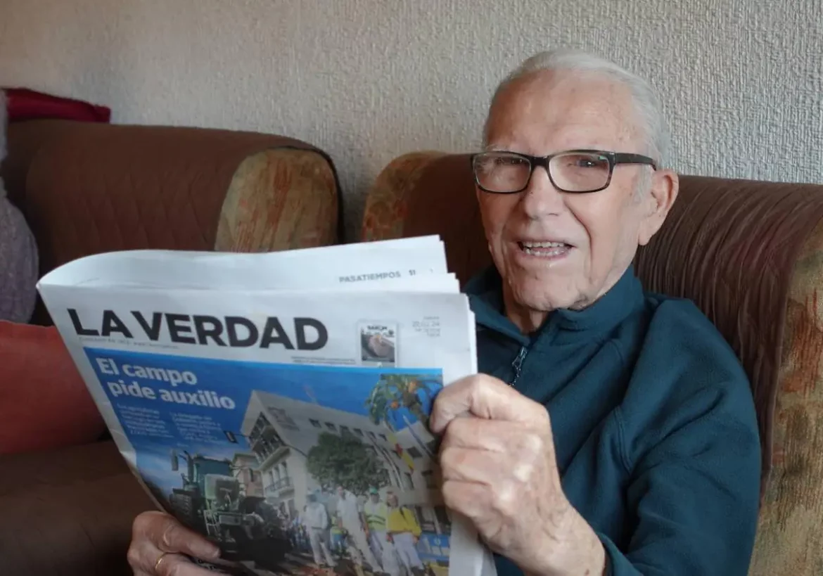 Un siglo de vida en año bisiesto: «Le dije a un amigo que no tengo tiempo de morirme»