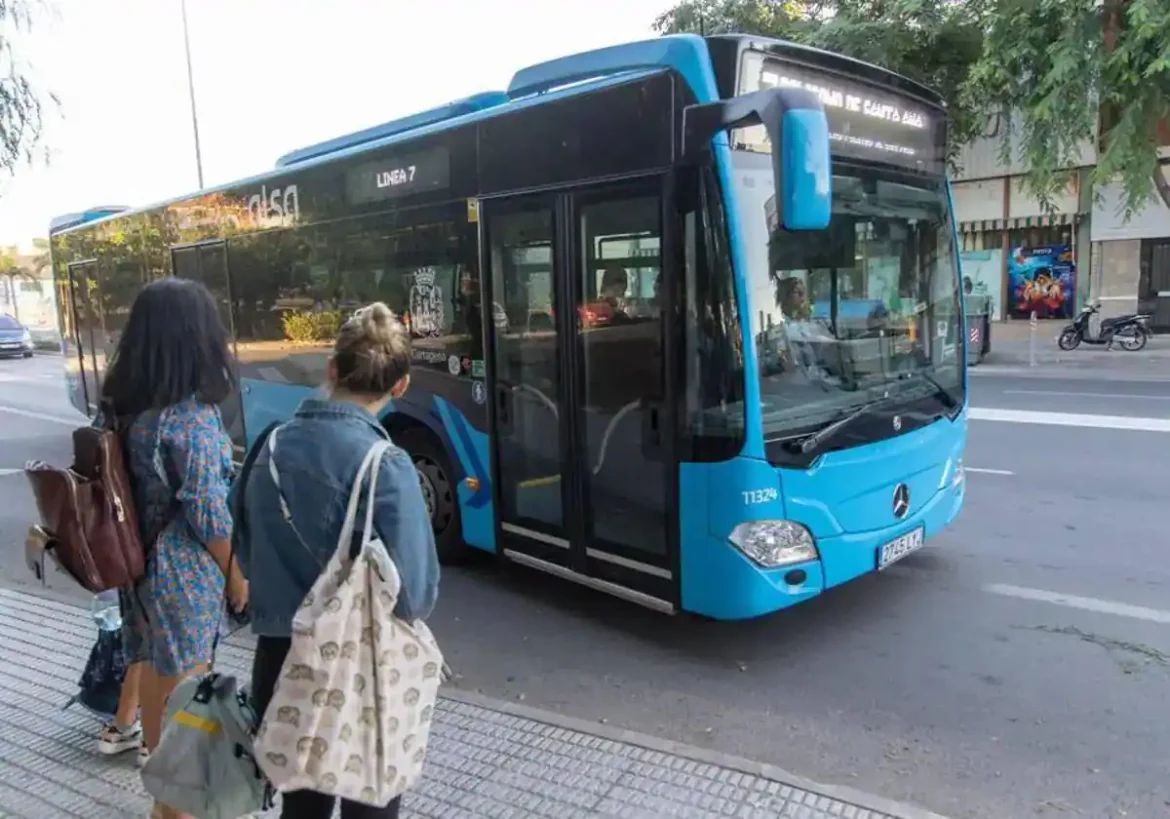 Los autobuses urbanos de Cartagena serán gratuitos el día de Carnaval