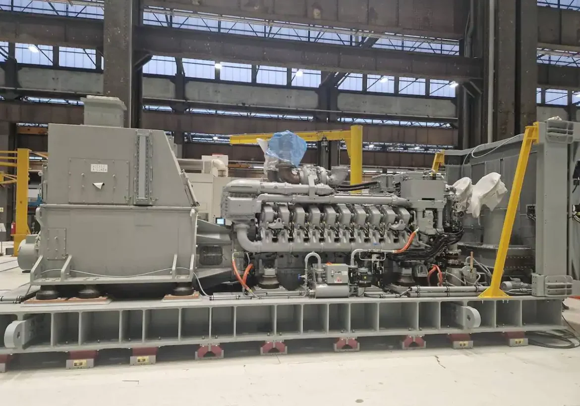 Navantia prueba en su fábrica de Motores el primer generador para las nuevas fragatas F-110