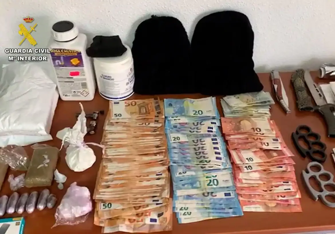 Cae una banda que traficaba con cocaína cerca de varios colegios del Mar Menor