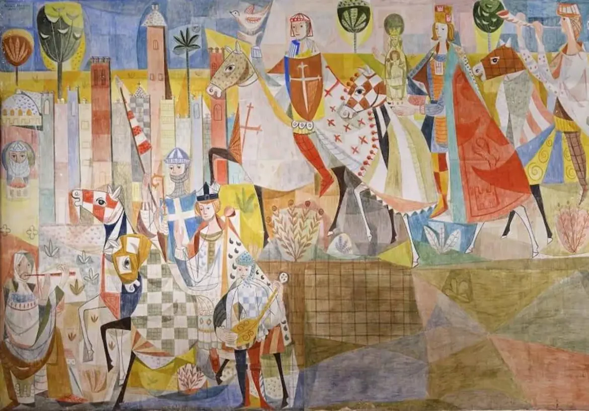 La Comunidad exhibirá dos veces al año los murales de Carpe del Museo Arqueológico